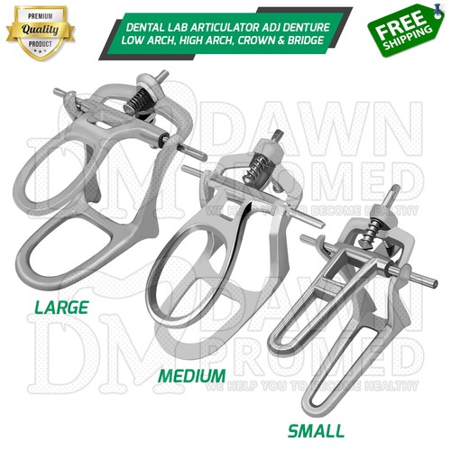 Dental lab articulator chrome - lab,