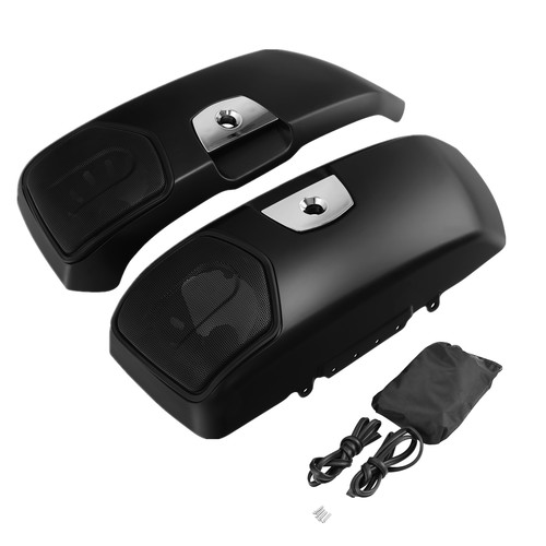 Matte saddlebag lids cover - matte, fit