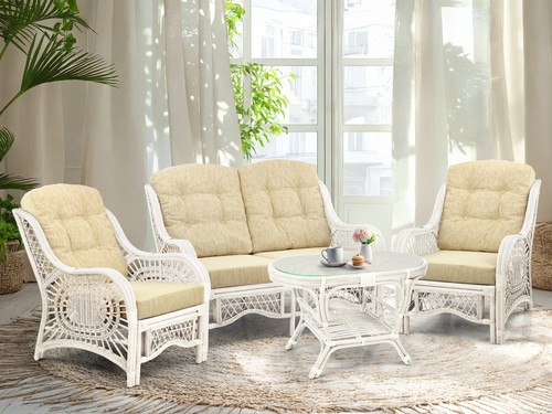 Malibu rattan living set - rattan,