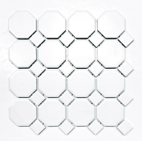 Octagon retro porcelain - 2",