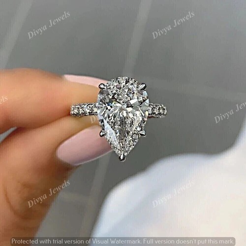 5ct pear cut - 5ct,
