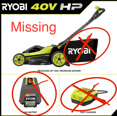 Ryobi 40v brushless - hp, 20