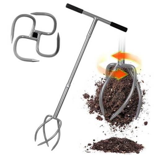 Twist tiller with large steel - twist,