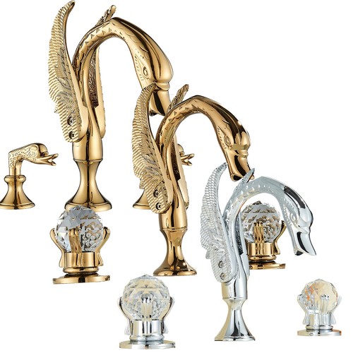 Bathroom dual handle swan - bathroom,