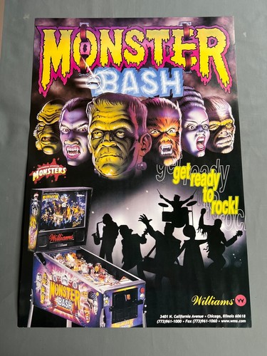 Monster bash small poster new - monster,
