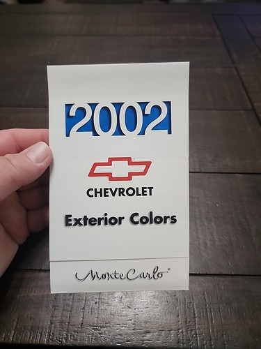 2002 chevrolet monte - monte, carlo