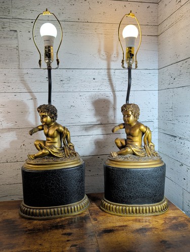 Stunning vintage pair gold - vintage,