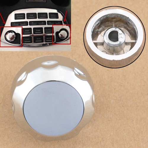 Chrome fairing audio switch - chrome,