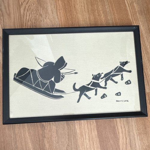Mona ohoveluk framed inuit - ohoveluk,
