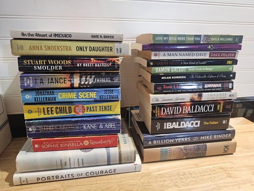 Large book lot fiction - book, 20+