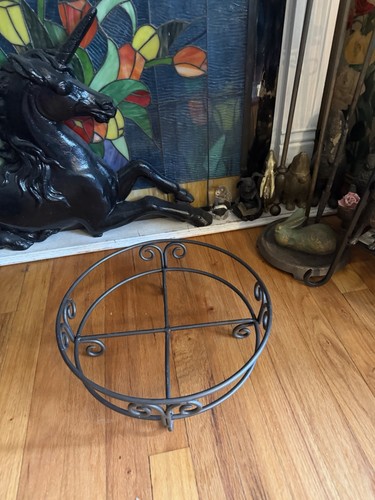 Vintage wrought iron scroll - vintage,