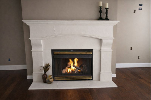 Eddington fireplace mantel - eddington,
