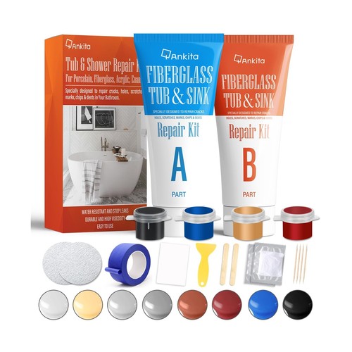 Fiberglass tub repair - tub,