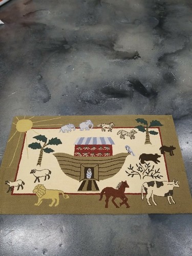 Noah ark 100 wool rug - 100%,