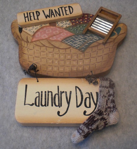 Help wanted laundry day - laundry,