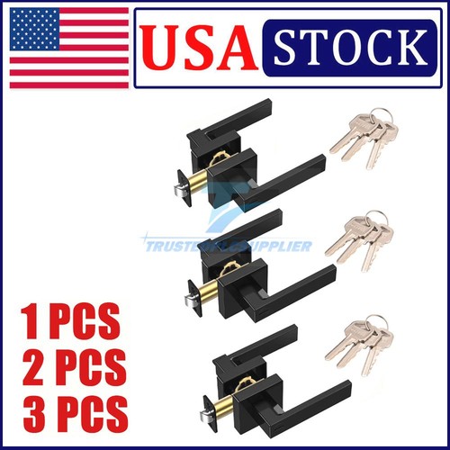 3pack matte black - matte, square