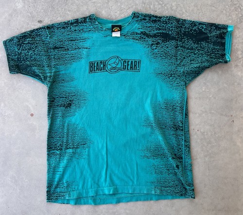 Vintage beach gear shirt size - gear,