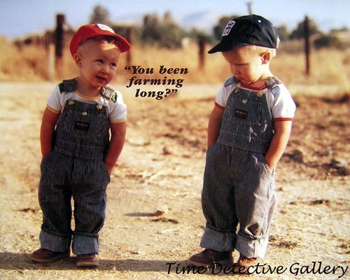 You been farming - farming, long?