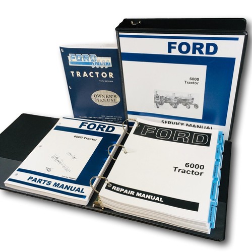Ford 6000 tractor service - tractor,