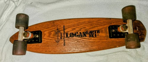 Rare vintage logan earth ski - earth,