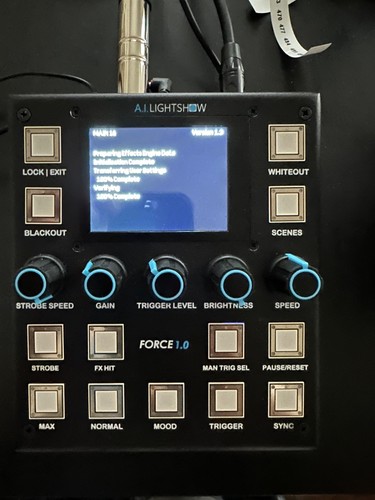 Lightshow force 0 dmx - ai,