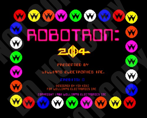 Robotron 2084 arcade video - 2084,