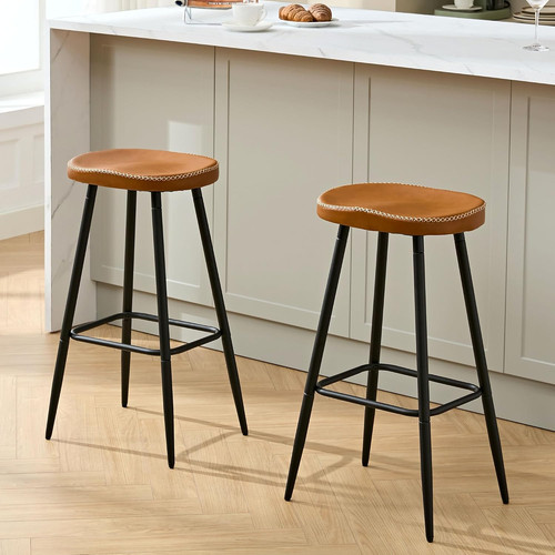 Modern backless bar stools - 28",