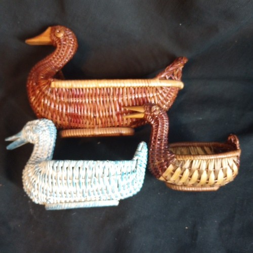 Lot vintage small - small, wicker