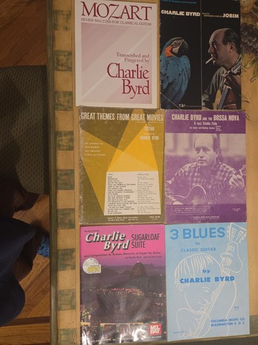Charlie byrd jazz guitar - byrd, rare