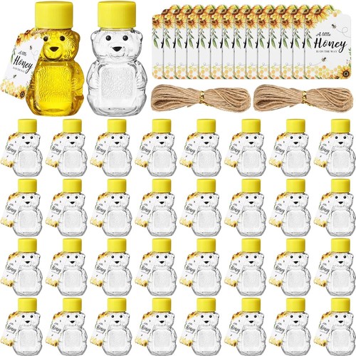 Sets 2oz plastic honey - 2oz, bear
