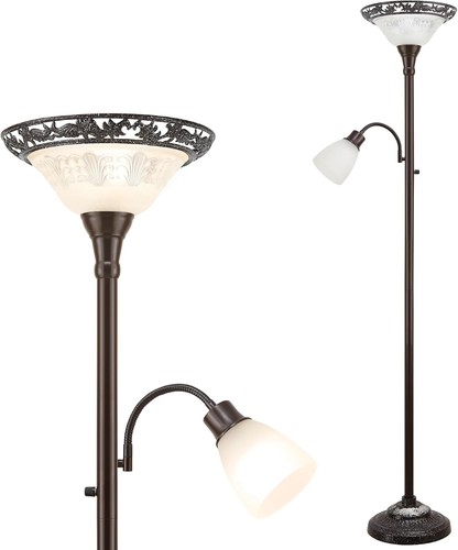 Victorian floor lamp - lamp,, 70"