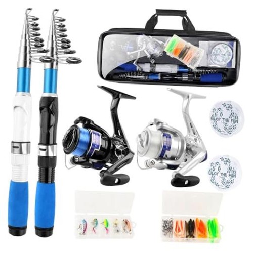 Collapsible fishing rod - collapsible, set