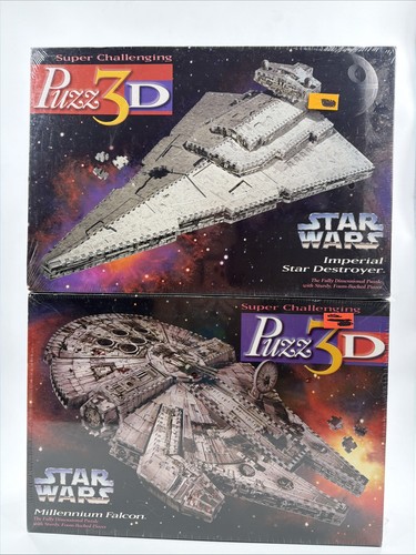 Vintage 1995 puzz3d star wars - 1995,