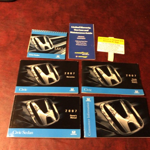 2007 honda civic owners - 2007, manual