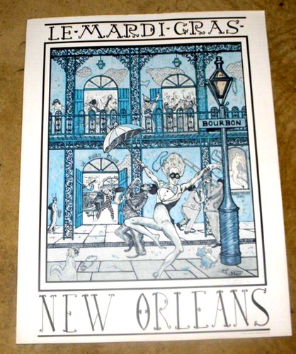 Vintage poster mardi - vintage,