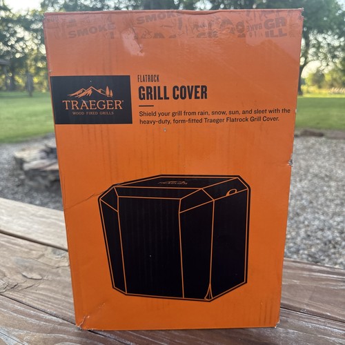 Traeger cover grill flatrock - traeger,