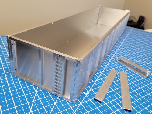 Custom aluminum dump bed - bed, only