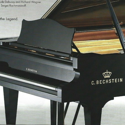Bechstein piano print - c., ad