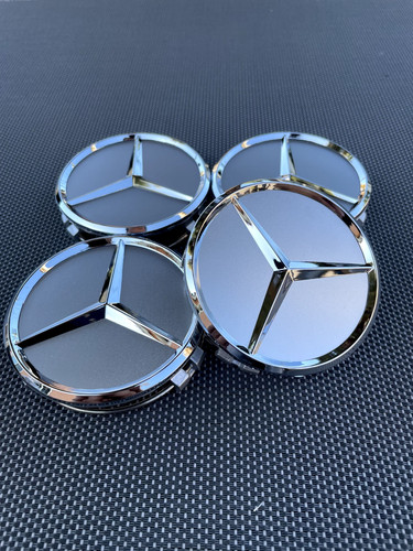 4pack 75mm chrome - chrome, for