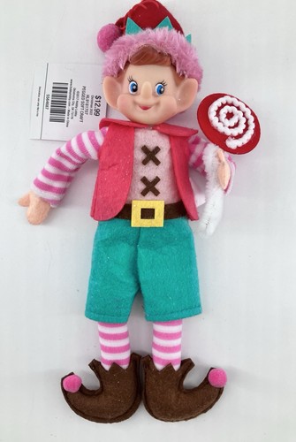 Felt christmas elf - felt, ornament