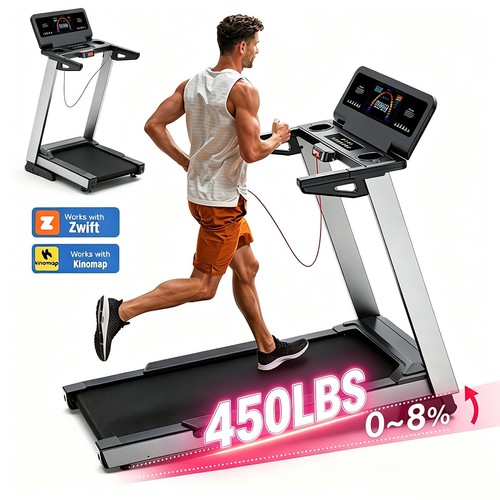 Foldable treadmill with - foldable,