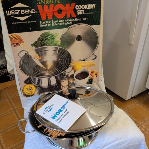 West bend wok cookery - bend,