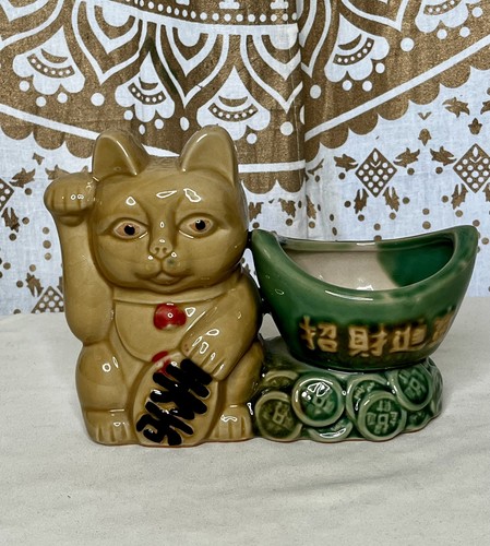 Vintage fortune lucky - fortune, cat