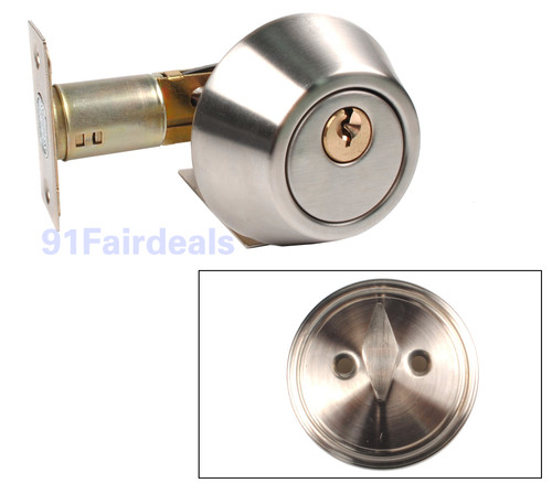 Front door deadbolt lock entry - door,