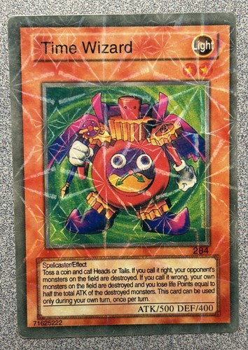 Time wizard yugioh fake - wizard,