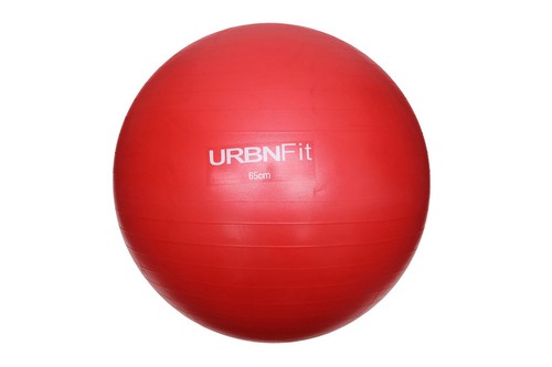 Urbnfit 65cm red exercise - red,