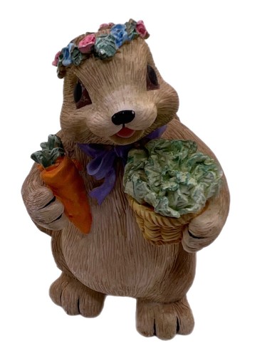 Bunny rabbit figurine vintage - rabbit,