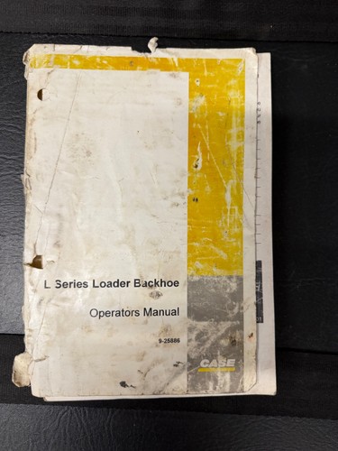 Case series loader - loader, backhoe
