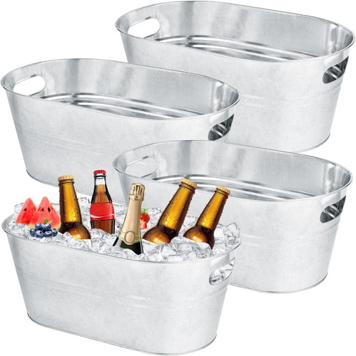 Pack gallon galvanized ice - pack,