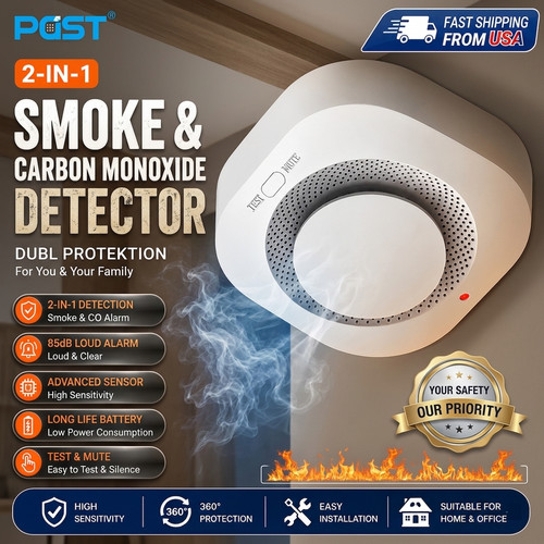 Smoke detector carbon - smoke,